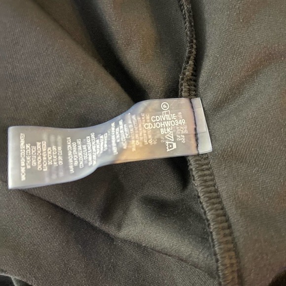 New Calvin Klein Velour Hoodie Black Dress Size XL - Picture 14 of 14